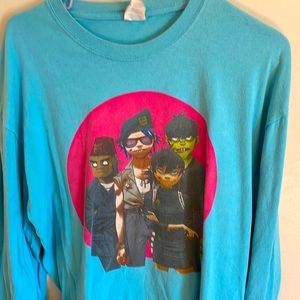 Gorillaz long sleeve t shirt
